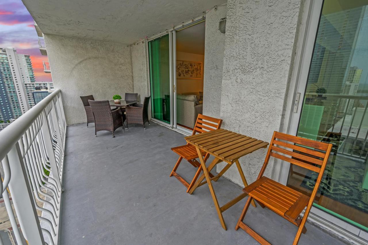 Luxurious 1Br High Rise Condo Brickell-Free Parking Miami Exterior foto